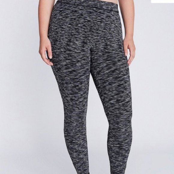 Lane Bryant Livi Active Grey High Rise 